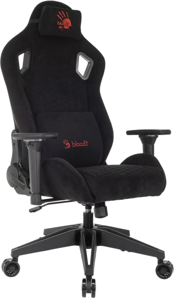 Кресло игровое A4Tech Bloody GC-775 с подголов. крестов. пластик черный