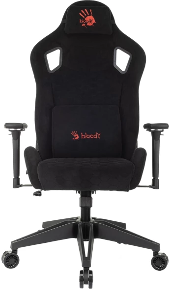 Кресло игровое A4Tech Bloody GC-775 с подголов. крестов. пластик черный