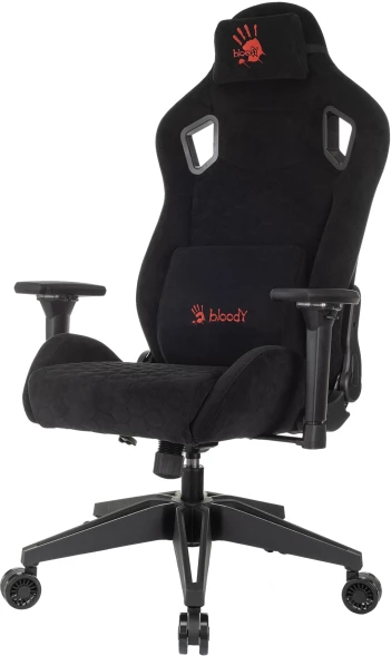 Кресло игровое A4Tech Bloody GC-775 с подголов. крестов. пластик черный