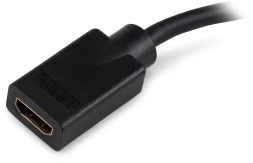 Переходник Buro DisplayPort (m)/HDMI (f) черный (BU-HDMI(F)-DP(M))