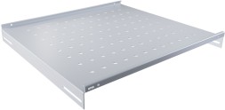 Полка стационарная NTSS NTSS-FS-H-600 1U нагр.:100кг. 19&amp;quot; 350мм серый (упак.:1шт)