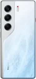Смартфон Tecno Camon 40 256Gb 8Gb белый моноблок 3G 4G 2Sim 6.78&amp;quot; 1080x2436 Android 15 50Mpix 802.11 a/b/g/n/ac NFC GPS GSM900/1800 GSM1900 Protect FM microSD max1024Gb