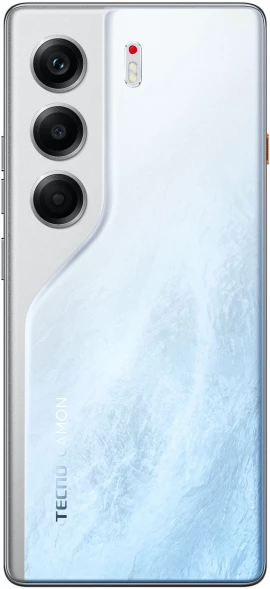 Смартфон Tecno Camon 40 256Gb 8Gb белый моноблок 3G 4G 2Sim 6.78&amp;quot; 1080x2436 Android 15 50Mpix 802.11 a/b/g/n/ac NFC GPS GSM900/1800 GSM1900 Protect FM microSD max1024Gb