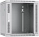Шкаф коммутационный Cabeus (SH-05F-12U60/45-R) настенный 12U 600x450мм пер.дв.стекл 50кг серый 390мм 25кг 220град. 635мм IP20 сталь
