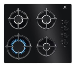 Газовая варочная поверхность Electrolux KGG6407K черный