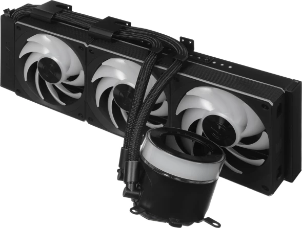 Система водяного охлаждения Lian-Li HydroShift II LCD-C 360CL ARGB Soc-AM5/AM4/1700/1851 черный 4-pin 31dB Al+Cu LCD Ret (G89.GHS2LCD36RB.R0)