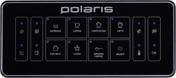Кофемашина Polaris PACM 2052AC 1450Вт черный