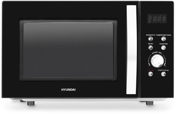 Микроволновая Печь Hyundai HYM-D2078 23л. 800Вт черный/серебристый