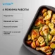 Духовой шкаф Электрический Vitek VEO 6230 BG стекло черное