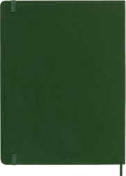 Блокнот Moleskine CLASSIC SOFT QP623K15 XLarge 190х250мм 192стр. нелинованный мягкая обложка зеленый