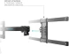 Кронштейн для телевизора Kromax CORBEL-8 титан 32&amp;quot;-75&amp;quot; макс.55кг настенный поворот и наклон