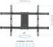 Кронштейн для телевизора Kromax CORBEL-8 титан 32&amp;quot;-75&amp;quot; макс.55кг настенный поворот и наклон