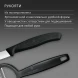 Набор нож/овощеч. Victorinox Swiss Classic 6.7113.22 компл.:2предм. черный европодвес