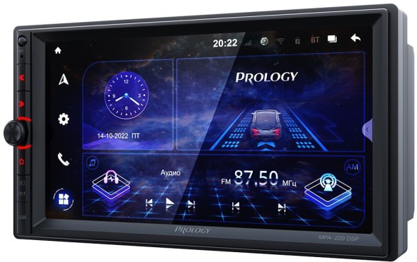 Автомагнитола Prology MPA-220 DSP 2DIN 4x55Вт v5.1 7&amp;quot; ПДУ RDS (PRMPA220)