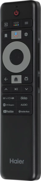 Телевизор QLED Haier 43&amp;quot; HQLED S2 Pro Frameless черный 4K Ultra HD 60Hz MEMC DVB-T DVB-T2 DVB-C DVB-S2 USB WiFi Smart TV (RUS)