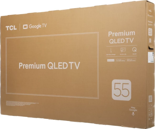 Телевизор QLED TCL 55&amp;quot; 55A400 Slim черный 4K Ultra HD 144Hz MEMC DVB-T DVB-T2 DVB-C DVB-S DVB-S2 USB WiFi Smart TV