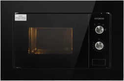 Микроволновая печь Hyundai HBW 2030S BG 20л. 800Вт черный (встраиваемая)