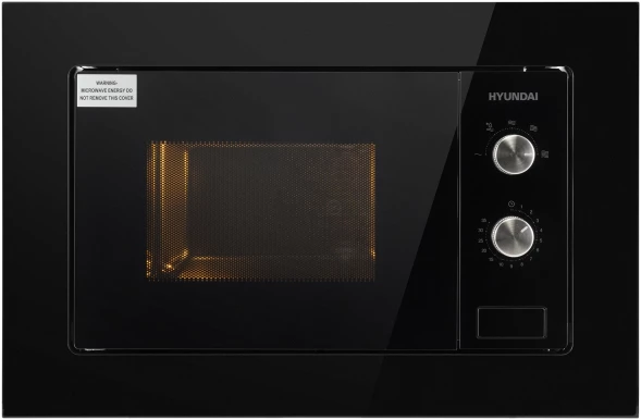 Микроволновая печь Hyundai HBW 2030S BG 20л. 800Вт черный (встраиваемая)