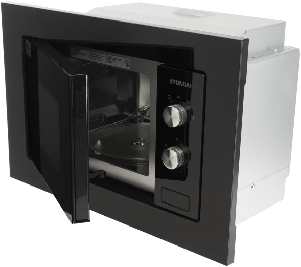 Микроволновая печь Hyundai HBW 2030S BG 20л. 800Вт черный (встраиваемая)