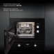 Микроволновая печь Hyundai HBW 2030S BG 20л. 800Вт черный (встраиваемая)