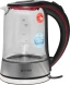 Чайник электрический Vitek VT-7009 1.7л. 2200Вт прозрачный корпус: стекло