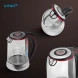 Чайник электрический Vitek VT-7009 1.7л. 2200Вт прозрачный корпус: стекло