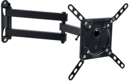 Кронштейн для телевизора Kromax DIX-14 черный 15&amp;quot;-42&amp;quot; макс.20кг настенный поворотно-выдвижной и наклонный