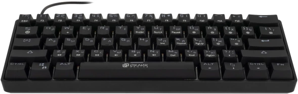 Клавиатура Оклик K713X механическая черный USB Multimedia for gamer LED