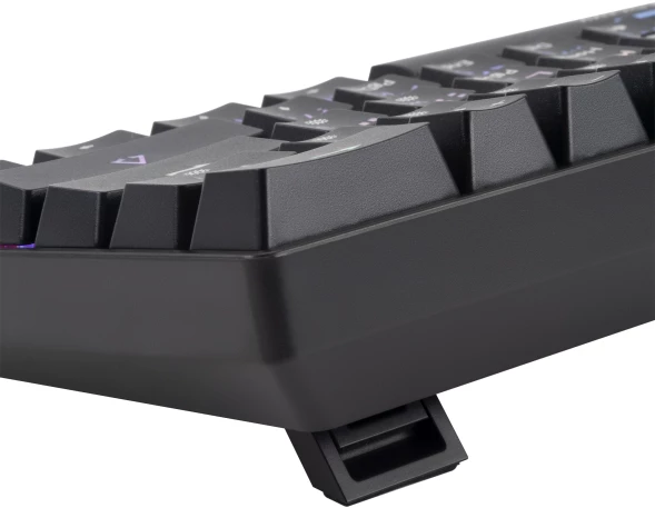 Клавиатура Оклик K713X механическая черный USB Multimedia for gamer LED