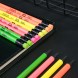 Набор карандашей ч/г Deli EU54600 Neon HB трехгран. пластик ассорти кор.европод. (12шт) ластик