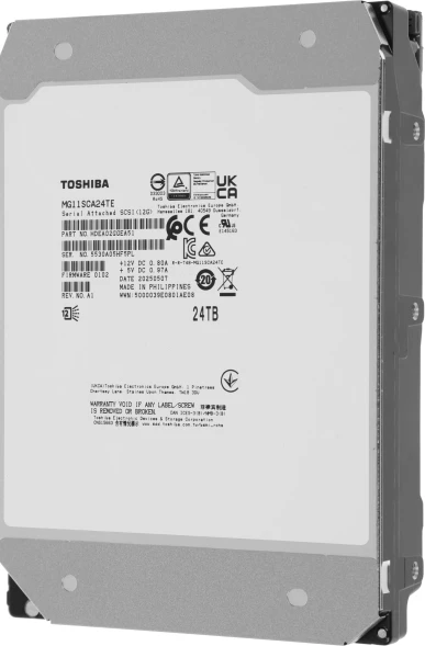Жесткий диск Toshiba SAS 3.0 24TB MG11SCA24TE Server 512E (7200rpm) 512Mb 3.5&amp;quot;