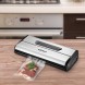 Вакуумный упаковщик Kitfort КТ-1515 175Вт 0.8Бар шир.пак.:28см серебристый/черный