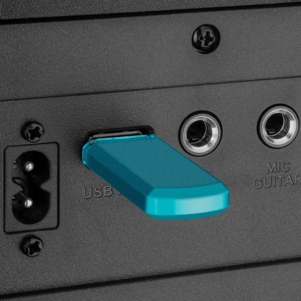 Колонка порт. Sven PS-1000 черный 160W 1.0 BT/3.5Jack 10м 8000mAh (SV-022686)