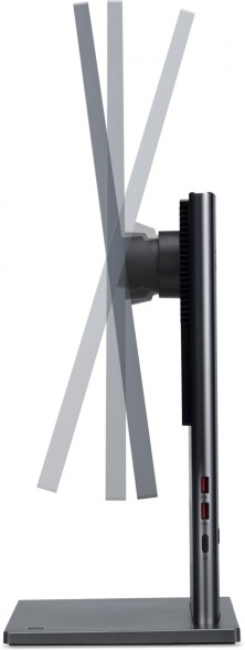 Моноблок Acer Aspire S27-1755 27&amp;quot; WQHD i5 1240P (1.7) 8Gb SSD512Gb Iris Xe CR Eshell GbitEth WiFi BT 135W клавиатура мышь Cam серый 2560x1440