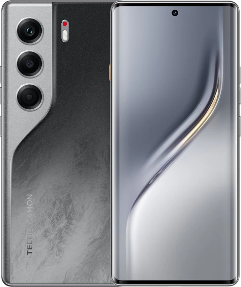 Смартфон Tecno Camon 40 Pro 256Gb 8Gb черный моноблок 3G 4G 2Sim 6.78&amp;quot; 1080x2436 Android 15 50Mpix 802.11 a/b/g/n/ac NFC GPS GSM900/1800 GSM1900 Protect FM