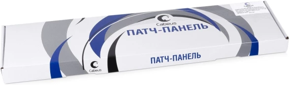 Патч-панель Cabeus PLHD-24-CAT.5E-DUAL-90-0,5U 19&amp;quot; 0.5U 24xRJ45 кат.5E UTP