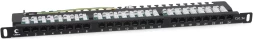 Патч-панель Cabeus PLHD-24-CAT.5E-DUAL-90-0,5U 19&amp;quot; 0.5U 24xRJ45 кат.5E UTP