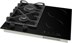 Газовая варочная поверхность Hiberg VM 6021 B черный