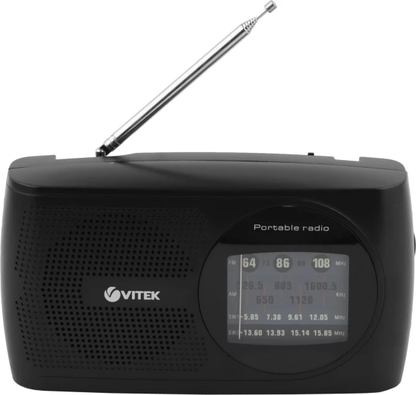 Радиоприемник настольный Vitek VT-3587 черный