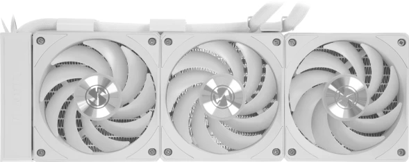 Система водяного охлаждения Lian-Li HydroShift II LCD-C 360CL ARGB Soc-AM5/AM4/1700/1851 белый 4-pin 31dB Al+Cu LCD Ret (G89.GHS2LCD36RW.R0)