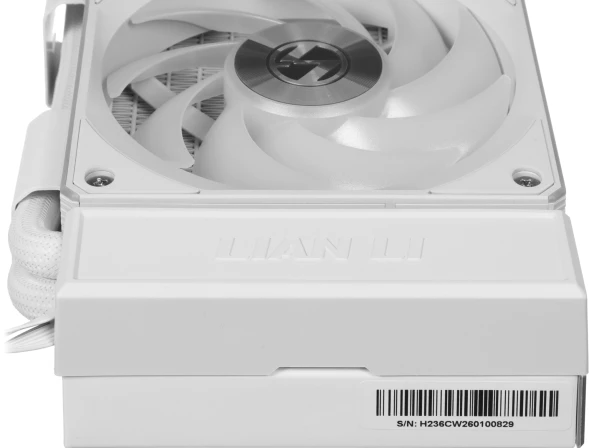 Система водяного охлаждения Lian-Li HydroShift II LCD-C 360CL ARGB Soc-AM5/AM4/1700/1851 белый 4-pin 31dB Al+Cu LCD Ret (G89.GHS2LCD36RW.R0)