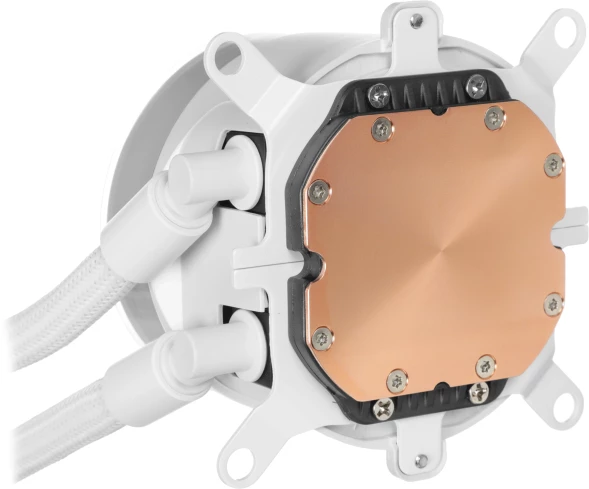 Система водяного охлаждения Lian-Li HydroShift II LCD-C 360CL ARGB Soc-AM5/AM4/1700/1851 белый 4-pin 31dB Al+Cu LCD Ret (G89.GHS2LCD36RW.R0)