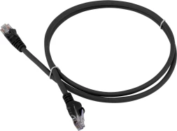 Патч-корд Lanmaster LAN-PC45/U5E-10-BK UTP RJ-45 вил.-вилка RJ-45 кат.5E 10м черный LSZH