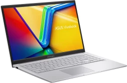 Ноутбук Asus Vivobook 15 X1504ZA-BQ1104 Core i3 1215U 8Gb SSD512Gb Intel UHD Graphics 15.6&amp;quot; IPS FHD (1920x1080) noOS silver WiFi BT Cam (90NB1022-M01MB0)