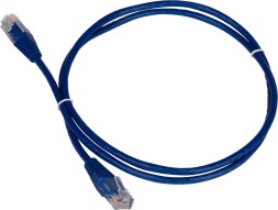 Патч-корд Lanmaster UTP TWT-45-45-7.0-BL UTP RJ-45 вил.-вилка RJ-45 кат.5E 7м синий ПВХ (уп.:1шт)