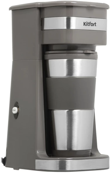 Кофеварка капельная Kitfort КТ-7316 750Вт коричневый/нержавеющая сталь