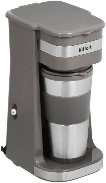Кофеварка капельная Kitfort КТ-7316 750Вт коричневый/нержавеющая сталь