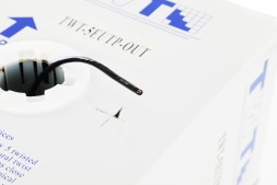 Кабель информационный Lanmaster TWT-5EUTP-OUT кат.5E UTP 4 пары 24AWG PE внешний 305м черный