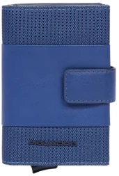 Чехол для кредитных карт Piquadro S137 PP5649S137R/BLU синий металл