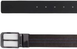 Ремень мужской Piquadro Blue Square CU6742B2/MON 125х3.5см коричневый/черный натур.кожа
